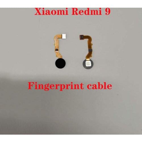 For Xiaomi Redmi 9 Original touch ID Fingerprint Sensor scanner Home Return Key Menu Button Flex Cable