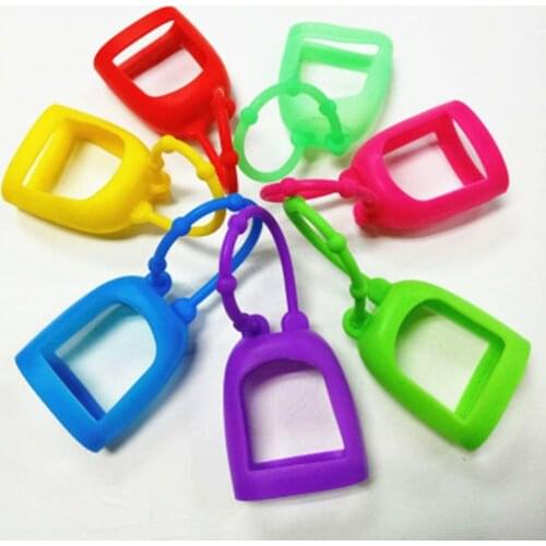 10Pcs/Lot Portable Traveling Refillable Bottle Silicone Hand Sanitizer Perfume Holder Mini Cute Empty Bottle Bath And Body Works