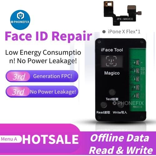 Magico iFace Tool Dot Projector Programmer Dot Matrix Flex Cable For iPhone X-11 Pro Max Face ID Higher Lower Repair Not-working
