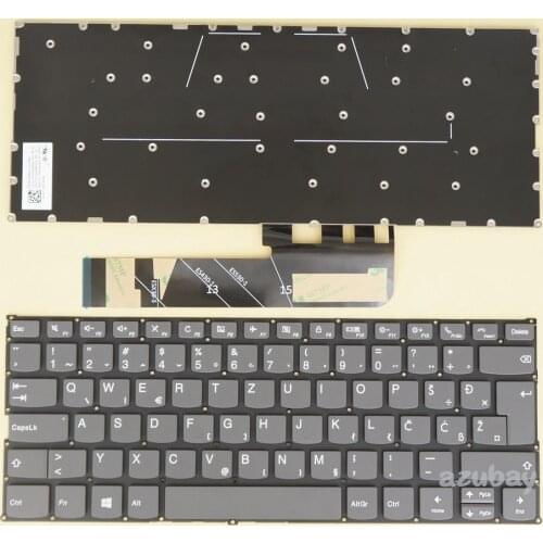 Slovenian SV Croatian Keyboard for Lenovo Ideapad C340-14IWL FLEX-14API FLEX-14IML FLEX-14IWL S530-13IML S530-13IWL S740-14IIL