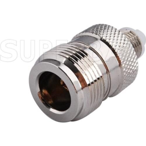 Superbat 5pcs N-FME Adapter N Jack to FME Female Straight RF Coaxial Connector