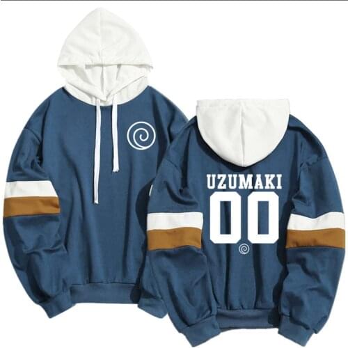 2021 Spring Summer Fashion Anime Hoodies Men Women Cool Uchiha Hatake Uzumaki Clan Badge Streetwear Sudaderas Hoody Sweatshirt