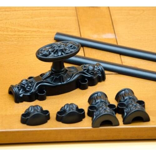 Vintage Brass Black Big Small Size Cremone Bolt for Cabinet Antique Cabinet Door Handle Hardware Handle