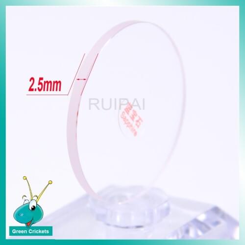 High End Sapphire Watch Glass Crystal,28mm~36.5mm 2.5mm Thickness Sapphire Watch Glass Replacement for Watchmakers