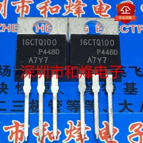 10PCS 16CTQ100 TO-220 100% New&original