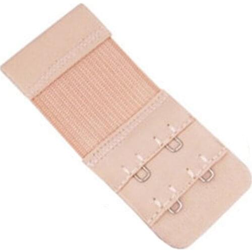 2 Rows 2 Hooks Bra Extender Women Clasp Extension Elastic On Strap Band Extenders Bra Accessories
