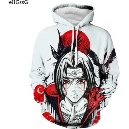 2021 fashion Hoodies Streetwear itachi pullover Sweatshirt Men/Women Fashion clothing autumn winter Hip Hop hoodie