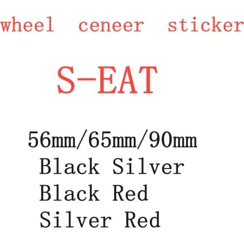 4pcs 56mm 65mm 90mm Modification Car emblem Wheel Center hub Caps Badge covers wheel sticker car Styling accessories