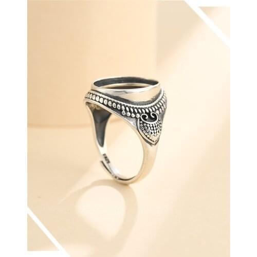 925 STERLING SILVER Semi Mount Bases Blanks base blank Pad rings ring Setting set diy jewelry A5632