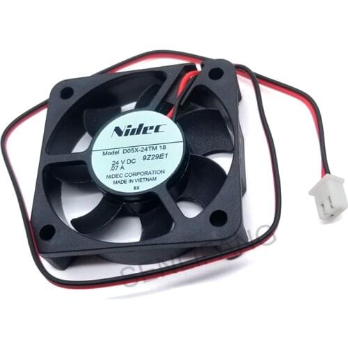 Brand New For NIDEC D05X-24TM 18 24V 0.07A Silent 5010 5CM Inverter Fan