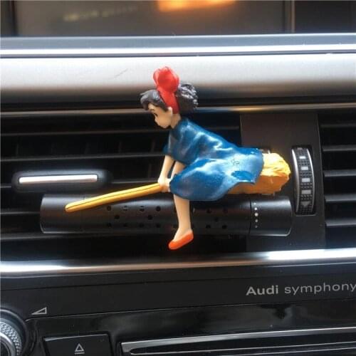 Car Cartoon Air Freshener Smell in the Car Perfume Parfum Flavoring for Auto Interior Accessories Car Air Freshener for Girl