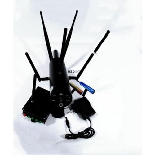 Black Color Professional AKS Detector Long Range Gold Diamond Detector AKS 3D Metal Detector Gold Digger