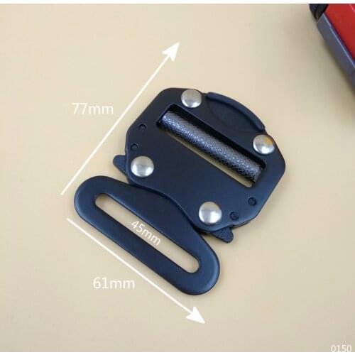 Milspec Molle Component Quick Side Release Metal Buckle 4Pcs For 45mm Webbing DIY Safety Tactical Belts Bags Accessories