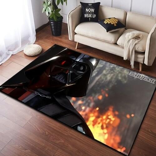 Disney 80x160cm Baby Play Mat Star Wars Rug Kitchen Carpet Bedroom Living Room Hallway Floor Rug Home Anti-slip