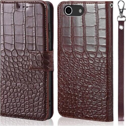 DOREXLON Crocodile texture Leather Case for ZTE Blade A506 magnet clasp Business Flip Cover Mobile Phone Cases