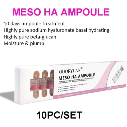 5ml vials Cross-linked hyaluronic acid Pure Micro Molecular water Mesotherapy HA Collagen Hyaluronic Acid Skin Whitening Serum