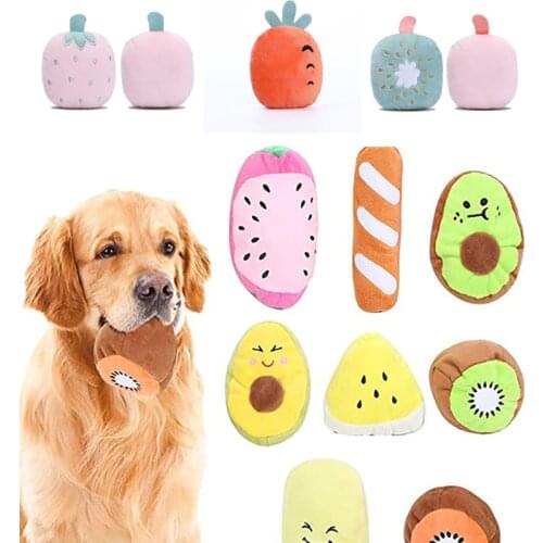 Puppy Toys Dog Squeaky Toys for Dog Bite-Resistant Clean Chew Training Dog Accessories Pets Products Zabawki Dla Psa
