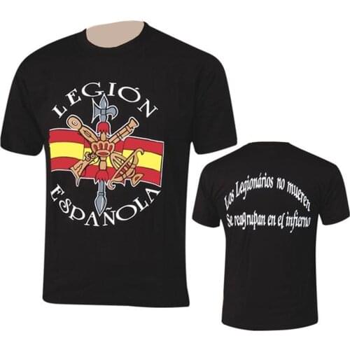 Camiseta Legión Española"Los legionarios no mueren, se reagrupan en el infierno"