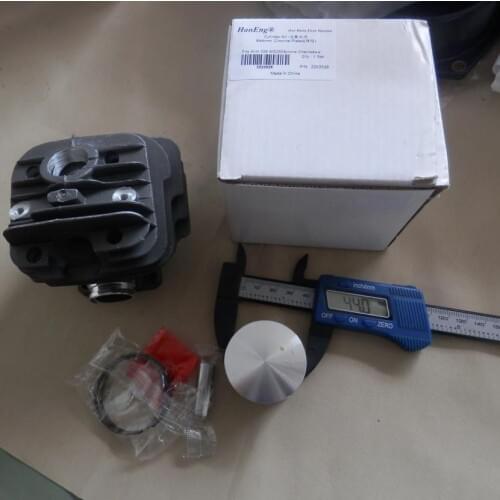 MS260 CYLINDER KIT 44MM CHROME PLATED FOR STIHL 026 026PRO CHAINSAWS ZYLINDER W/ PISTON RING CLIPS PIN ASSEMBLY FREE SHIPPING