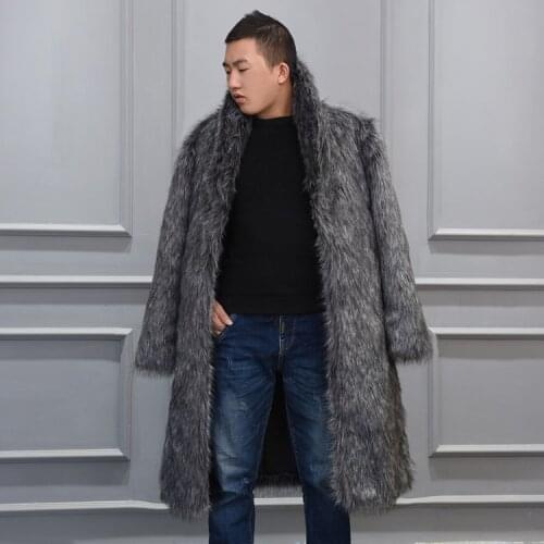 Autumn faux mink leather jacket mens winter thicken warm fur leather coat men slim jackets jaqueta de couro fashion big size 6XL