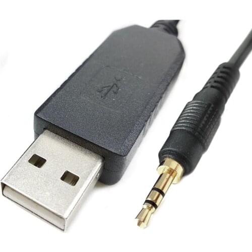 Prolific pl2303ta usb rs232 adapter 2.5mm mini audio stereo jack cable for eutech benchtop and handheld meters