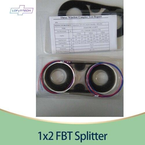10pcs/Lot Different Model 1x2 0.9mm FBT Splitter Without Connector5/95 15/85 25/75 35/65 45/55 Soudeuse Fiber Optique