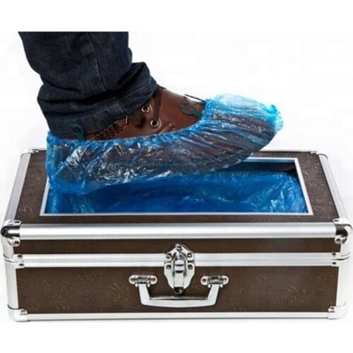 Sanitary medical automatic overshoe machine