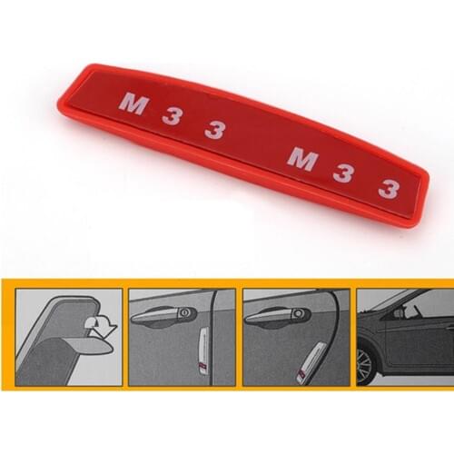 Universal Car Door Thickened Design Anti-collision Strips Self-adhesive View Mirror Anti-scratch Protector High Shock Absorption