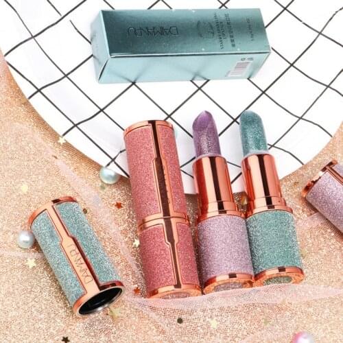 Starry Sky Discoloration Lipstick Moisturizing Nourishing Lip Balm Long-lasting Improve Peel Lip Care Make Up Cosmetic