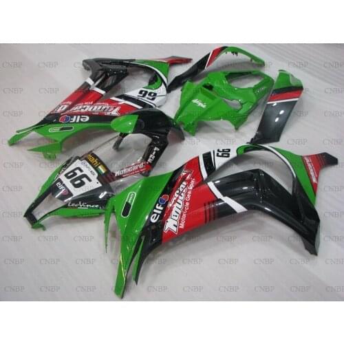 ZX10r 2011 - 2015 Fairing ZX-10r 11 12 Fairings for Kawasaki ZX10r 11 12 Green Black Red Motorcycle Fairing