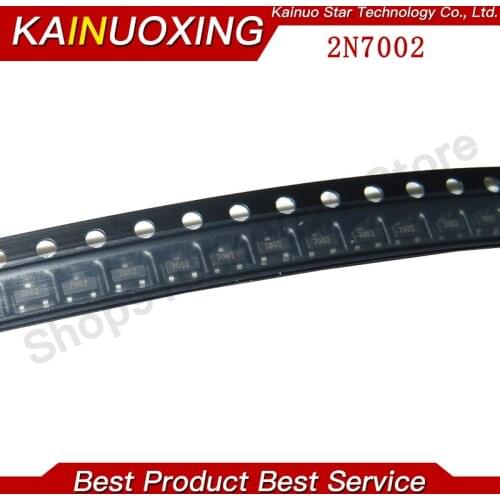 100PCS 2N7002LT1G SOT23 2N7002 SOT SOT-23 SMD 702 MMBT7002LT1G 60 V, 115 mA, N-Channel new and original