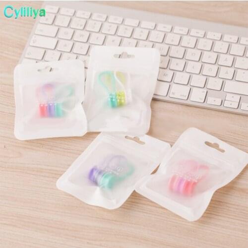 100pcs Multifunction Management Silicone Earphone Headphone Cord Winder USB Cable Holder Strap Magnetic Organizer Gather Clips