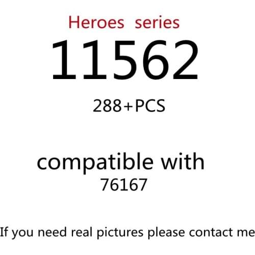 288pcs 11562 Building Block Toy Creative Series 76167 Assembled Building Block Childrens Toy Gifts