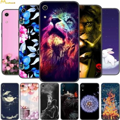 For Huawei Honor 8A Case Cover Lion Soft Silicone Back Phone Cases For Honor 8A Prime Cover JAT-LX1 8 A A8 Honor 8A 2020 Coque