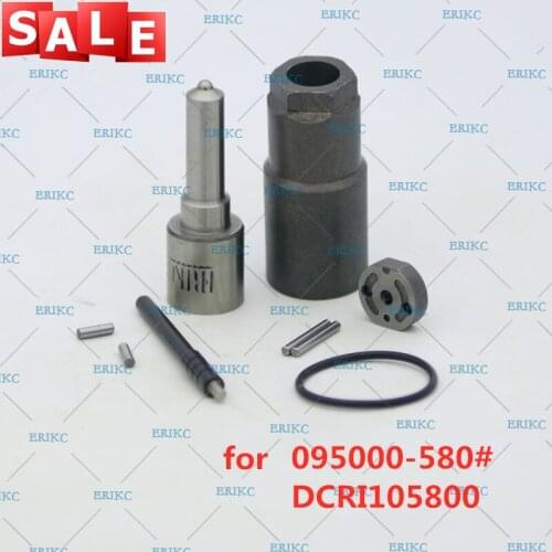 095000-5800 Diesel Fuel Injector Overhaul Repair Kit Nozzle DLLA153P884 Valve Plate BF23(SFP6) for DCRI105800 FORD CITROEN FIAT