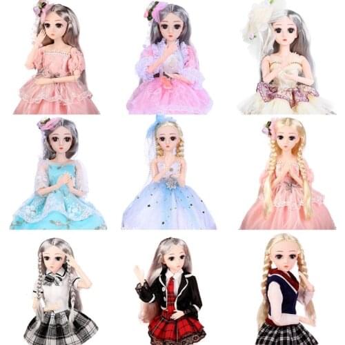 Y55B BJD-Dolls 1/4 SD Doll 18 Inch 18 Ball Jointed Doll DIY Toys Gifts for Girls