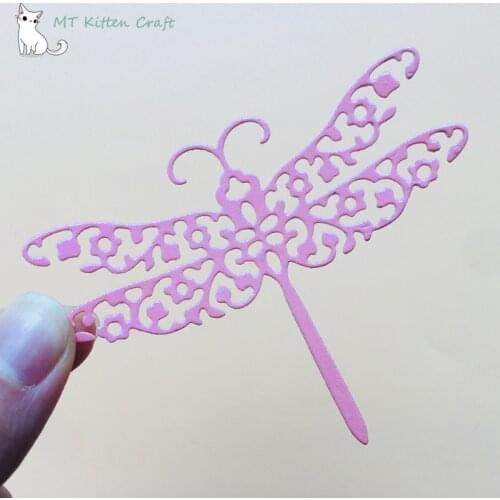 MT Craft Dragonfly Metal Cutting Dies Stencils DIY Scrapbooking Photo Album Decorative Embossing Paper Card Crafts Die Cut