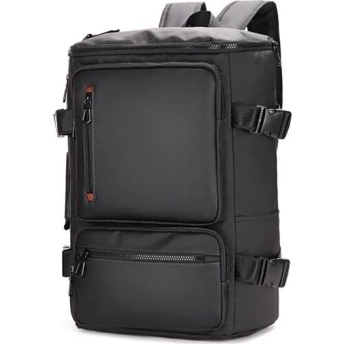 New Mens Backpack High Quality Oxford Cloth Back Pack Fashion Large Capacity School bag For Boy Leather Laptop Backpack Bags