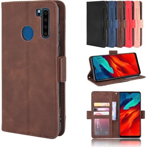 Solid Color Card Slot Ultra Thin Flip Leather Case For Blackview A60 A70 A80 BV 5500 6300 6900 Pro Plus Card Slot Wallet Cases