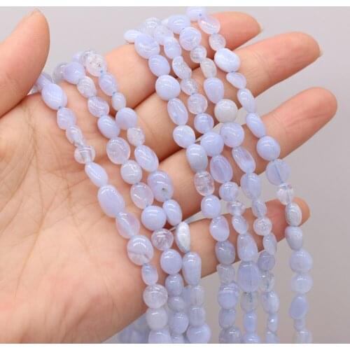 Wholesale Natural Stone Bead Purple Agate Crystal Beads for Fine Jewelry Accessories Making Bracelet Necklace Gifts