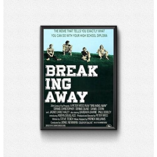 Breaking Away (1979) Poster American Coming of Age Comedy-Drama Movie Print Art Gift