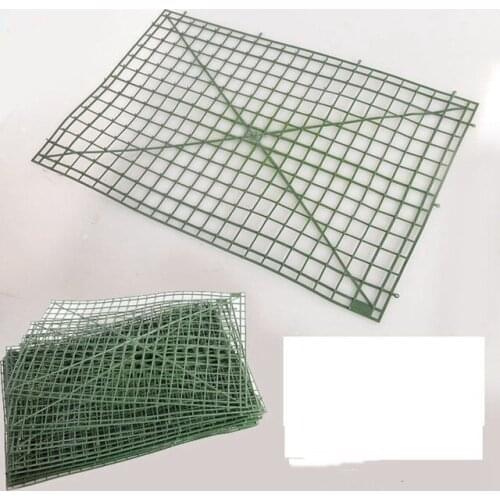 60x40cm Plastic flower base Frame For wedding Wall Arches Diy Wedding Decoration Backdrop Bent Sub-rack Flower Row 10pcs/lot