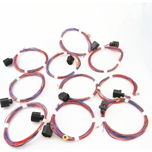 AZQFZ Rear Door Alarm Safety Car Alarm Safety Horn Speaker Harness Cable For Seat Leon Altea VW CC Polo Caddy Rabbit 1J0 973 703