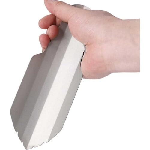 Outdoor Pure Titanium Shovel Ultralight Potty Trowel Outdoor Compact Poop Shovel/Trowel Multi Tool Hiking Camping Accessories