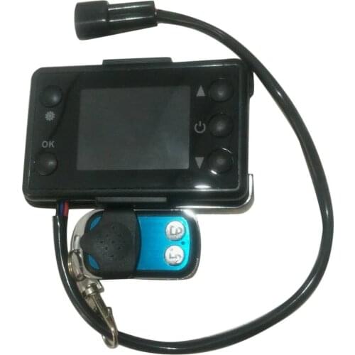 12V/24V 3/5KW LCD Monitor Parking Heater Switch Car Heating Device Controller Universal For Car Track Air Heater Dropship