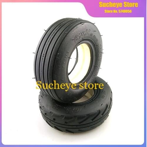 6X2 Solid tire without inner tube tyre Electric Scooter Wheel Chair Truck Use 6 '' Tyre fastwheel F0 Scooter Trolley Cart Tire