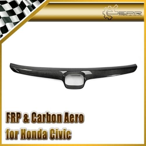 Car-styling For Honda Civic 2006 Carbon Fiber Front Grille Cover Grill Mesh (US)