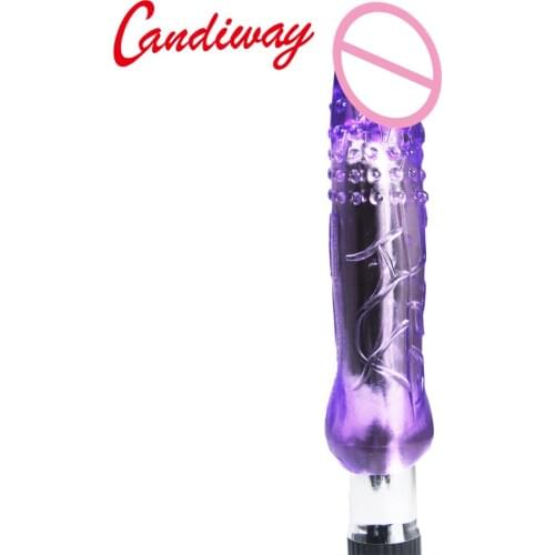 Candiway BOLD penis Extender cover Reusable Delay Impotence contraceptive extension vibrator sleeve G Spot Sex toys for Men