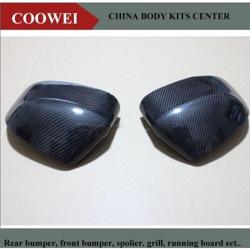 For 2014-2015 BMW X3 E83 X4 F26 X5 F15 X6 F16 Real Carbon Fiber Add On Type Side Mirror Covers