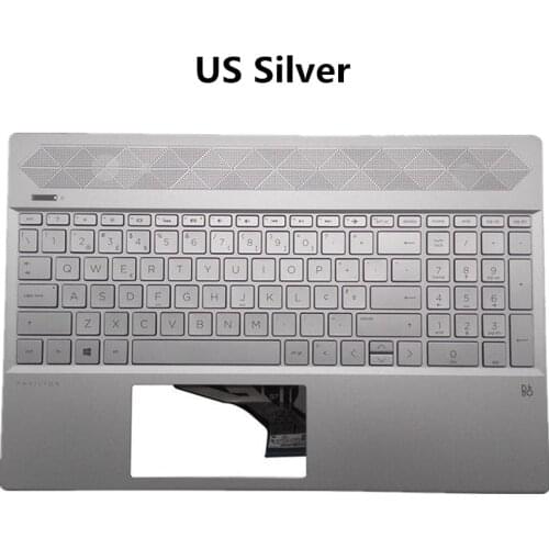 Laptop/Notebook US w/o Backlight Keyboard Case/Cover/Shell for HP Pavilion 15-CS 15-CW TPN-Q208 L26322-001 L24752-001